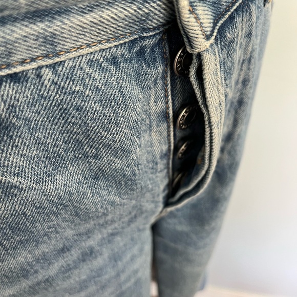 Everlane Light Blue Flare Super Baggy Jeans - Picture 10 of 10